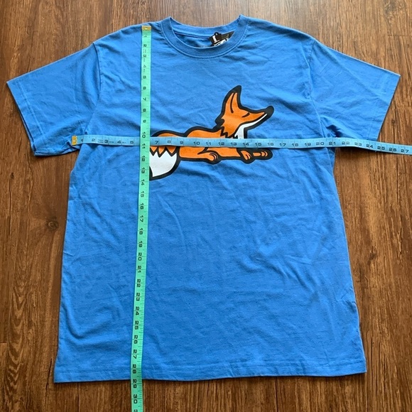 Akoo T-Shirt Classic Snobby Tee Blue Size Large NWT - Picture 2 of 6